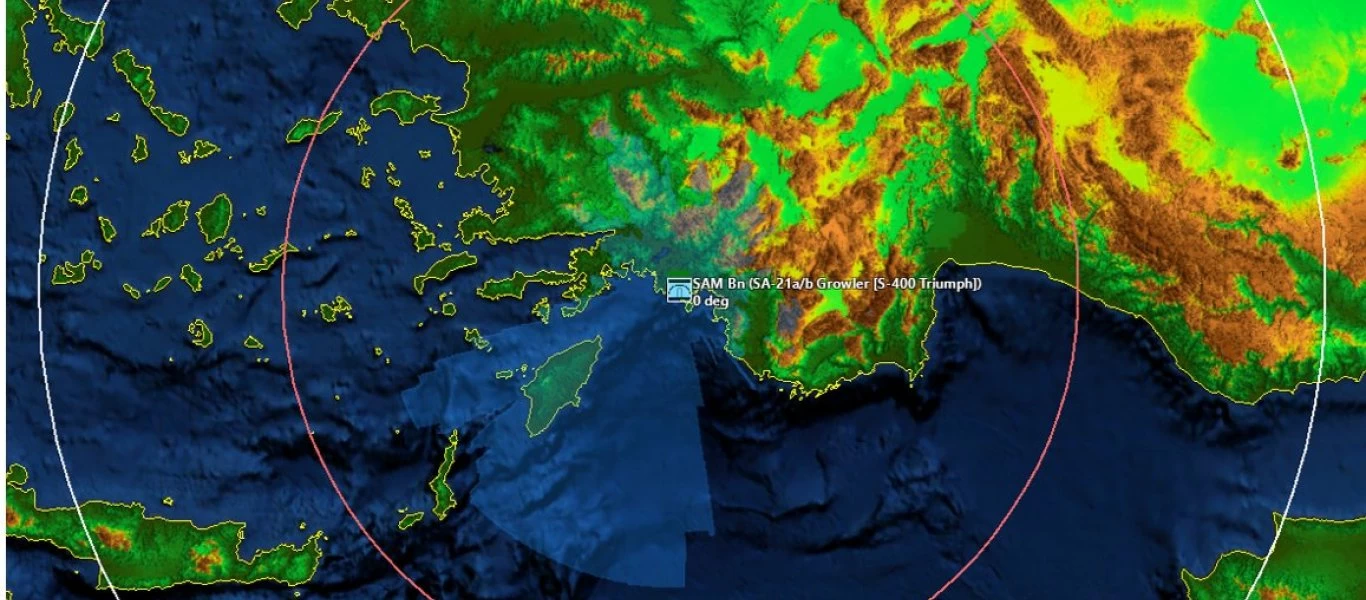 Απέναντι από τη Ρόδο θέλει να τοποθετήσει S-400 η τουρκική Αεροπορία!